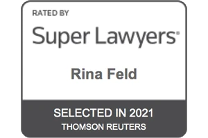 Super Lawyers Rina Feld 2021